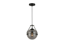 Стельовий світильник DROP 2, 6984, AC220-240V, 50/60Hz, 1*E27, макс.25W, діаметр 21 см, чорний