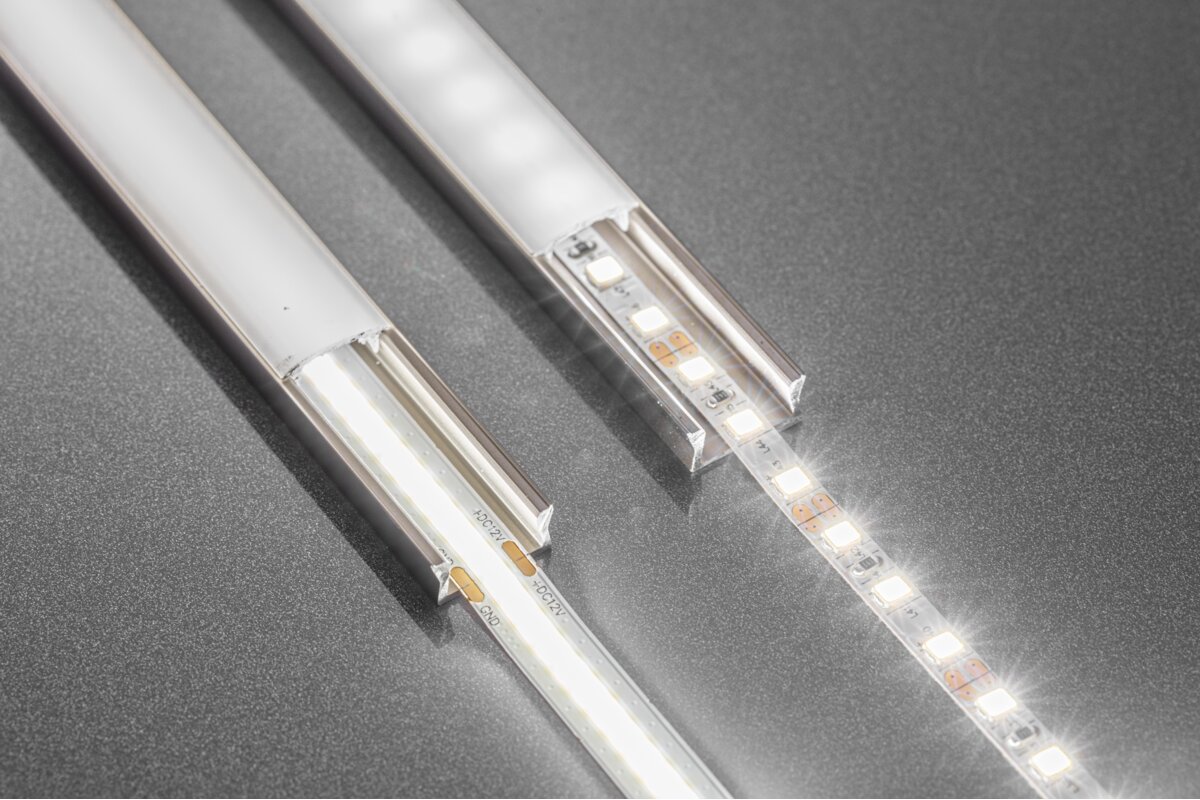 Світлодіодна стрічка COB, DC12В, 480LED/м, 11 Вт/м, 800 лм/м, 4000К, IP20, рулон 5 м