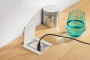 Меблева розетка FLIP, 1хSHUKO, 2xUSB-A, HDMI, RJ45 кабель 1.5 м, білий