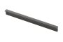 Ручка меблева GTV PILLAR, C=160 мм, L=190 мм, Al, матова чорна