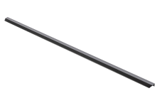 Тримач меблів GTV TREX CROSS, C=3×352 мм, L=1200 мм, Al, чорний матовий