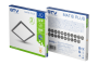 Світильник світлодіодний MATIS PLUS, 24 Вт, 2000 лм, IP20, AC220-240В, 50/60 Гц, 120°, 3000K, врізний, чорний