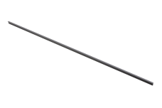Ручка меблева GTV PILLAR, C=3×352 мм, L=1200 мм, Al, матова чорна