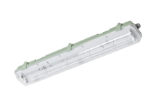Світильник герметичний HELIOS BIS, для T8 LED одностороннього живлення, G13, IP65, AC220-240В, 2х60см, ABS/PS