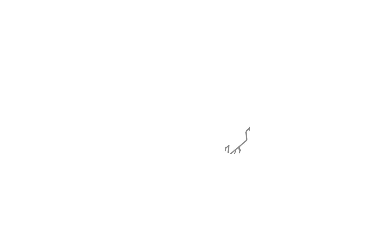 Профіль GLAX для світлодіодної стрічки, врізний з регулюванням кута освітлення, 2 м