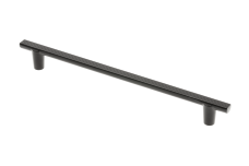 Ручка меблева GTV RAY, C=192 мм, L=232 мм, ZnAl, чорна матова