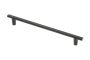 Ручка меблева GTV RAY, C=192 мм, L=232 мм, ZnAl, чорна матова