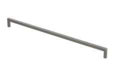 Ручка меблева GTV NYXA, C=320 мм, L=330 мм, ZnAl, графіт легкий
