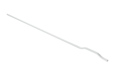 Ручка меблева GTV GRAVEL LONG, L=224/448/480 mm, L= 1200 mm, Al, Білий матовий