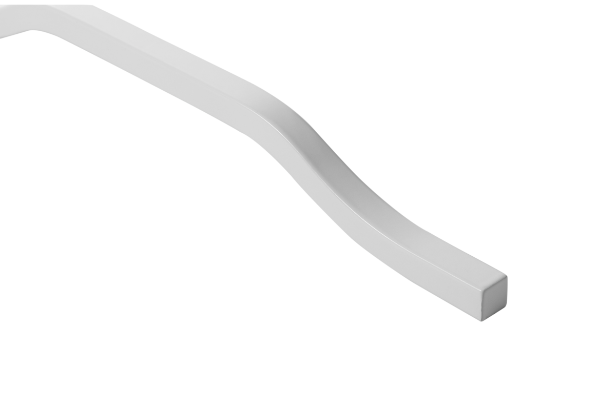 Ручка меблева GTV GRAVEL LONG, L=224/448/480 mm, L= 1200 mm, Al, Білий матовий