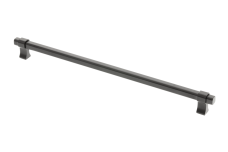 Ручка меблева GTV IMPERIAL, C=320 мм, L=354 мм, ZnAl, чорна матова