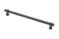 Ручка меблева GTV IMPERIAL, C=256 мм, L=290 мм, ZnAl, матова чорна