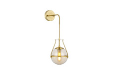 Світильник настінний DROP 4, 7110, AC220-240V, 50/60Hz, 1*E27, макс.40W, золото