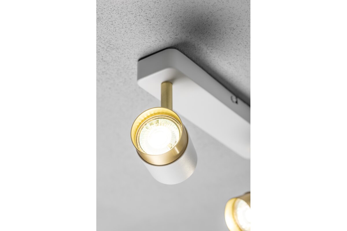 Світильник стельовий ORIO, IP20, макс. 50 Вт, 2*GU10, круглий, білий