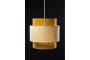 Світильник стельовий ABRA, 6168, AC220-240V, 50/60Hz, 1*E27, макс.40W, IP20, середнє 40 см, кремовий