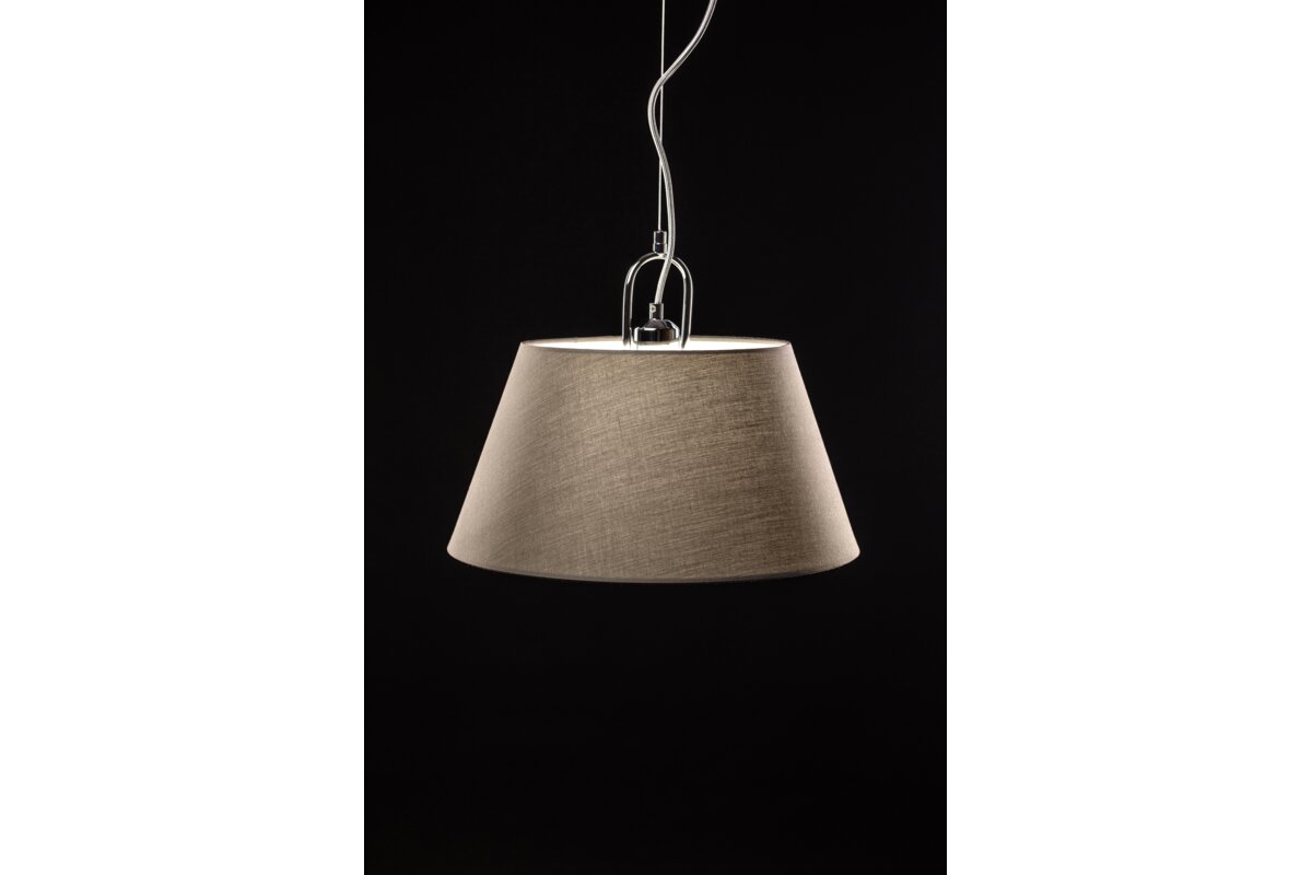 Світильник для стелі KASEL , 6243, AC220-240V, 50/60Hz, 1*E27, макс.40W, середнє 40 см, сірий