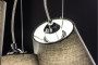 Стельовий світильник KASEL 3, 6229, AC220-240V, 50/60Hz, 3*E27, макс.40W, середнє 46 см, сірий