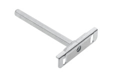 Кріплення для полиць скрите Smart 76x19x11mm, зі штирем 10×100 mm