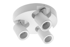 Світильник стельовий BLINK II, GU10, макс. 3*20 Вт, IP20, потрійний, бiлий
