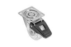 Ролик меблевий B SHIFT FI50mm з фіксатором прозорий GTV
