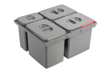 Контейнерна система MULTINO NEW 600 3X15L + 1X7L антрацит