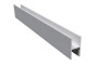 Алюмінієвий профіль HR FL 10/4 мм, L=3,00 м, колір silver anodising