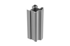 Алюмінієвий профіль ручка TORO 10мм /4мм, L=2,7м, колір silver anodising