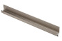 Профіль набивний L, 3,5м, inox