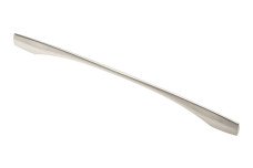Ручка ANCONA C=128/160 мм, L=190 мм (ZnAL), колір шліфована сталь