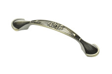 Ручка ARDEA C=96 мм, L=115 мм (ZnAL), колір антична латунь