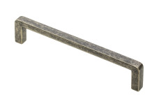 Ручка BAGIO C=128 мм, L=136 мм (ZnAL), колір антична латунь