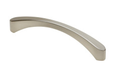 Тримач з цинкового сплаву Shape art CLEO C=128мм inox – браширована сталь
