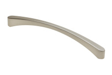 Тримач з цинкового сплаву Shape art CLEO C=192мм inox – браширована сталь