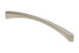 Тримач з цинкового сплаву Shape art CLEO C=192мм inox – браширована сталь