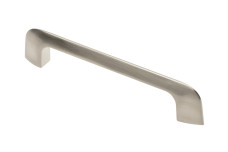 Ручка MILANO C=128 мм, L=146 мм (ZnAL), колір шліфована сталь