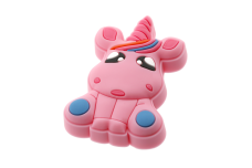 Гумова ручка Unicorn рожева