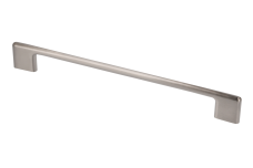 Ручка CAPRI C=192 мм, L=202 мм (ZnAL), колір шліфована сталь