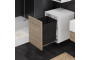 Кошик для білизни з нижньою рейкою - Anthracite