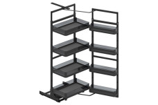 Premium Шафа-колона подвійна - Premium Anthracite