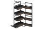 Unique Wood Шафа-колона подвійна - Unique Wood Anthracite