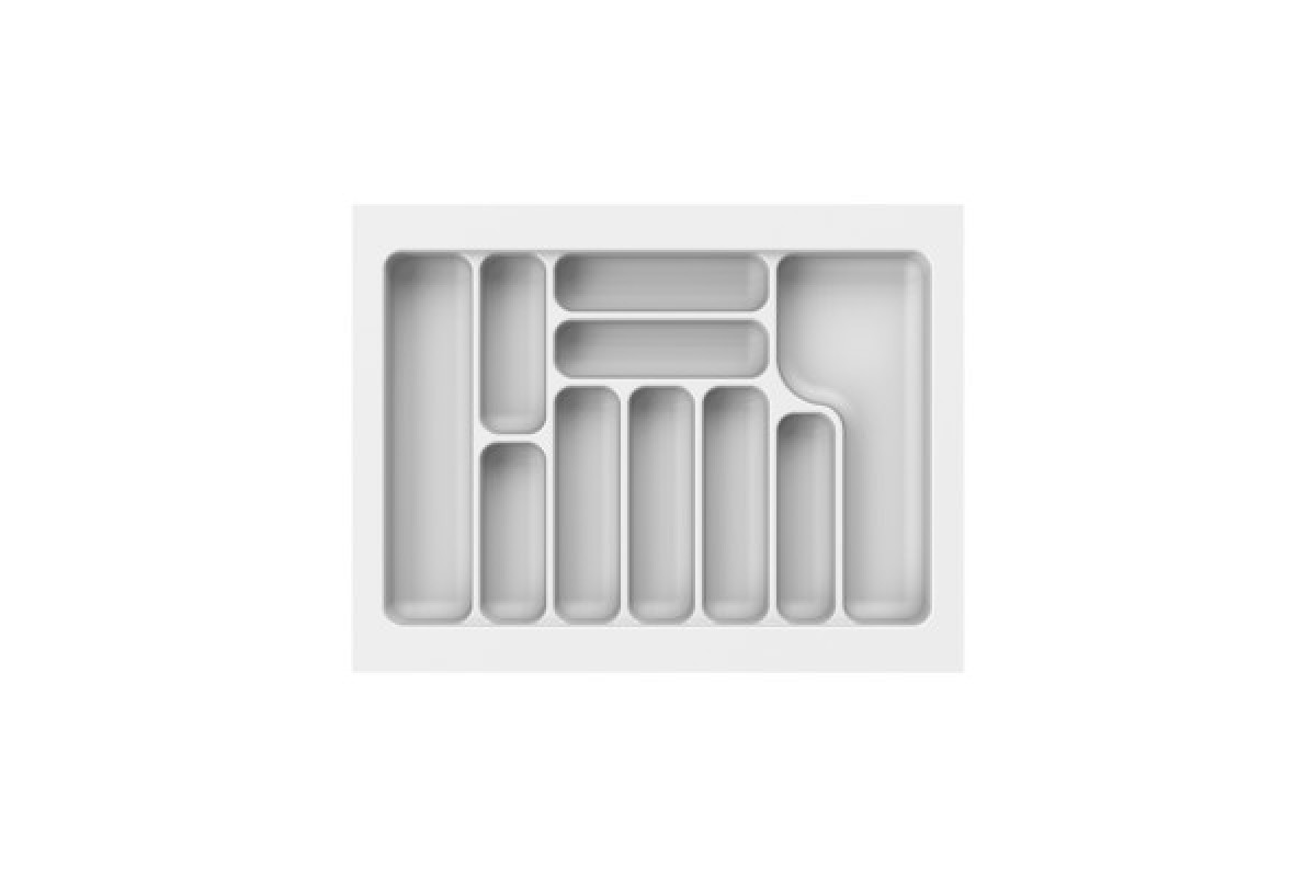 Пластикова розділювальна вставка для столових приборів - White Pack