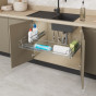 Кошик під мийку з повним висуванням прихованого монтажу