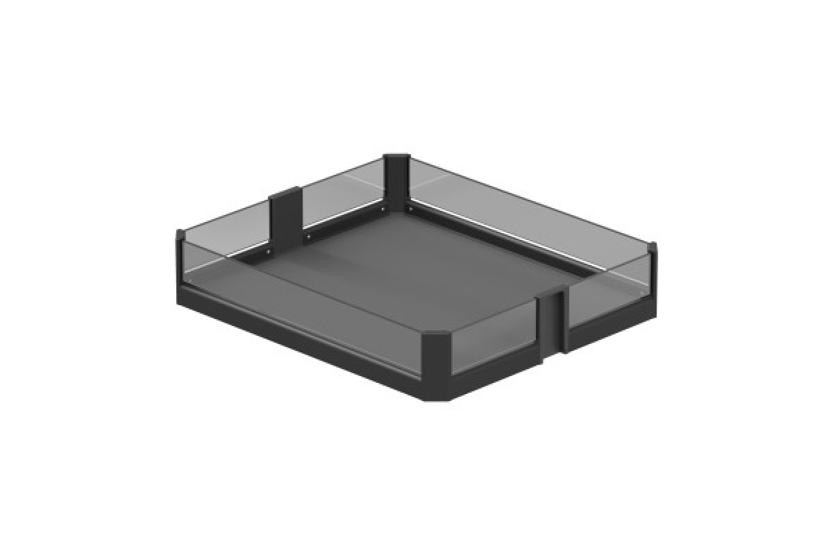 Шафа-колона з механізмом плавного закривання Premium кошиків - Premium Anthracite
