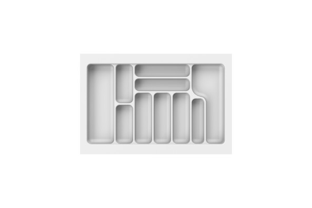 Пластикова розділювальна вставка для столових приборів - White Pack
