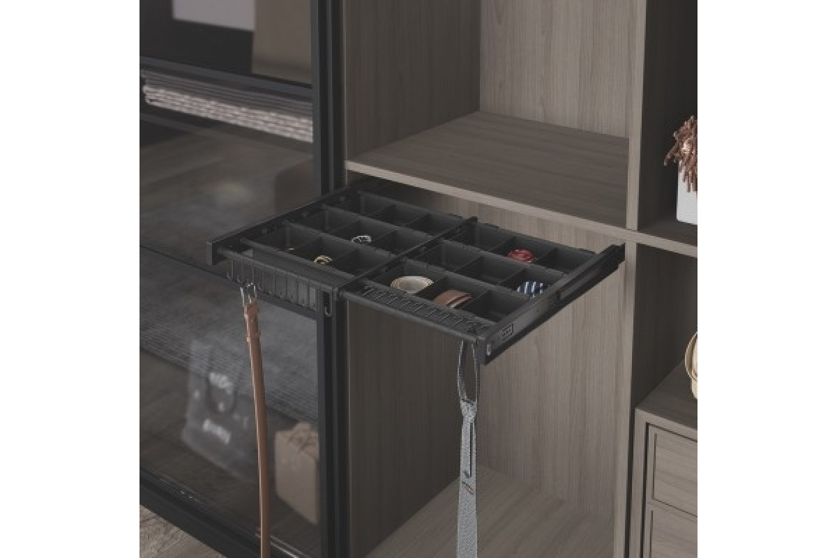 Телескопічний пластиковий органайзер - Anthracite