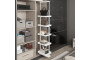 Висувна гардеробна полиця STARAX - Anthracite (S-6801-A, S-6802-A, S-6803-A, S-6804-A)