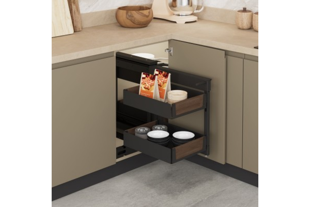 Unique Wood Механізм «Чарівний куточок» висувний - Unique Wood Anthracite
