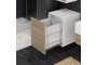 Кошик для білизни з нижньою рейкою - Anthracite