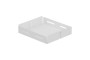 Шафа-колона з механізмом плавного закривання Unique Box кошиків - White