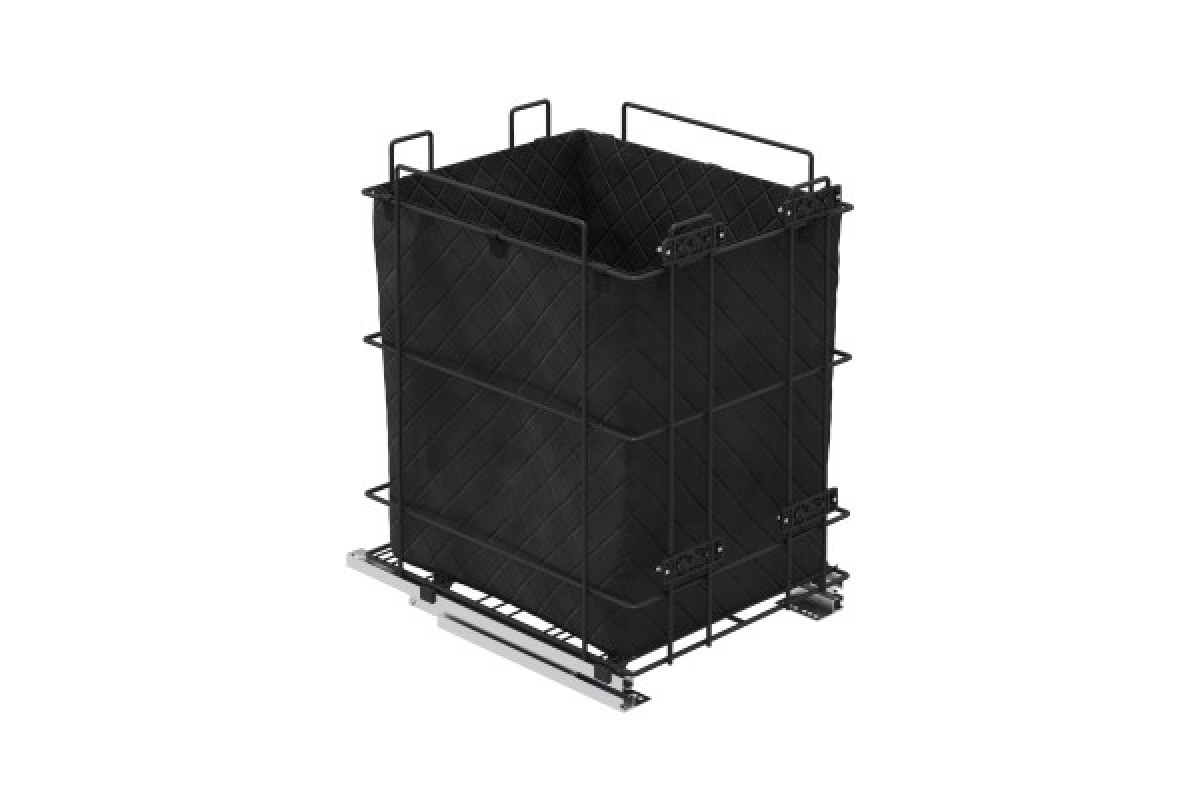 Кошик для білизни з нижньою рейкою - Anthracite
